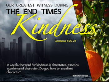 Holy Spirit: Kindness